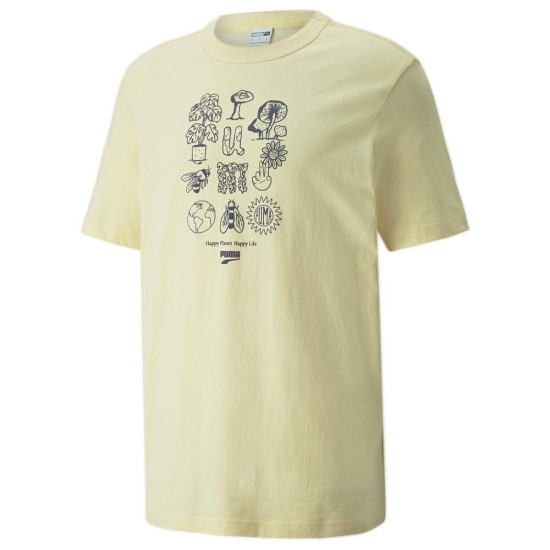 Puma Ανδρική κοντομάνικη μπλούζα Downtown Graphic Tee Puma Ανδρική κοντομάνικη μπλούζα Downtown Graphic Tee